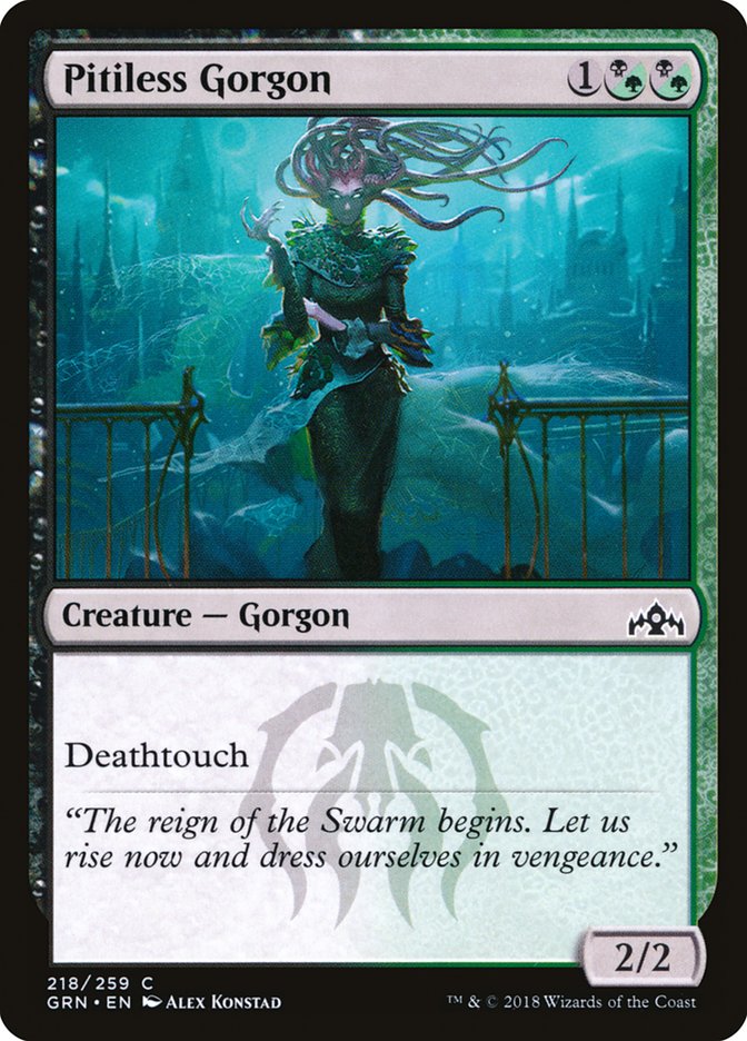 Pitiless Gorgon [Guilds of Ravnica] | Golgari Games