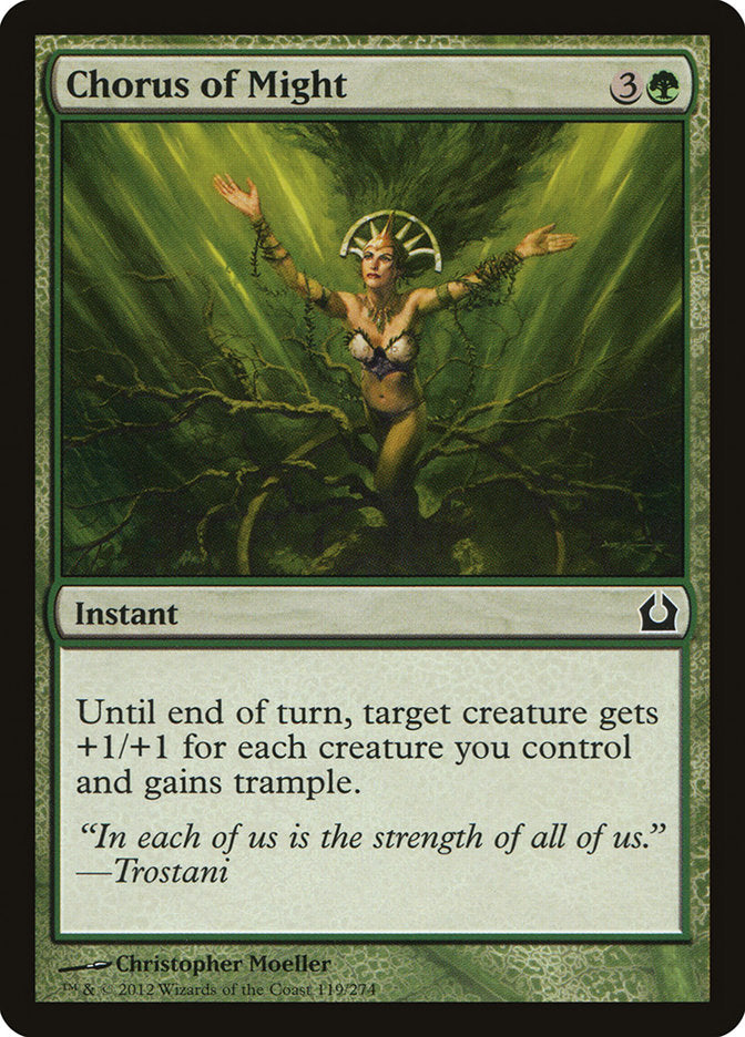 Chorus of Might [Return to Ravnica] | Local Legends