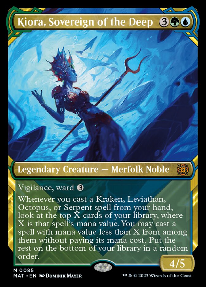 Kiora, Sovereign of the Deep (Showcase) [March of the Machine: The Aftermath] | Local Legends