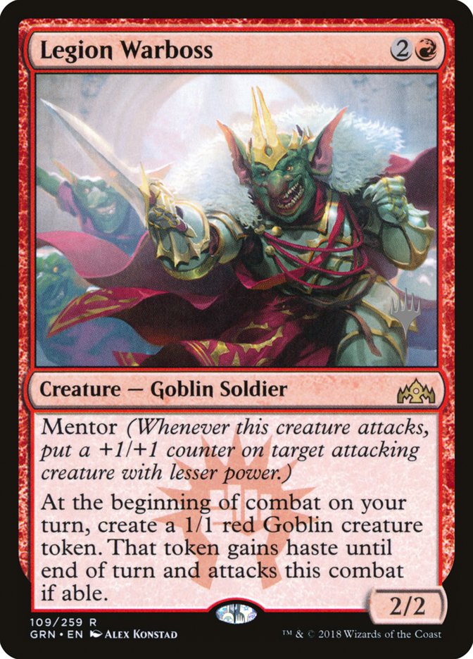 Legion Warboss (Promo Pack) [Guilds of Ravnica Promos] | Golgari Games