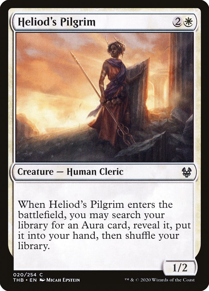 Heliod's Pilgrim [Theros Beyond Death] | Golgari Games