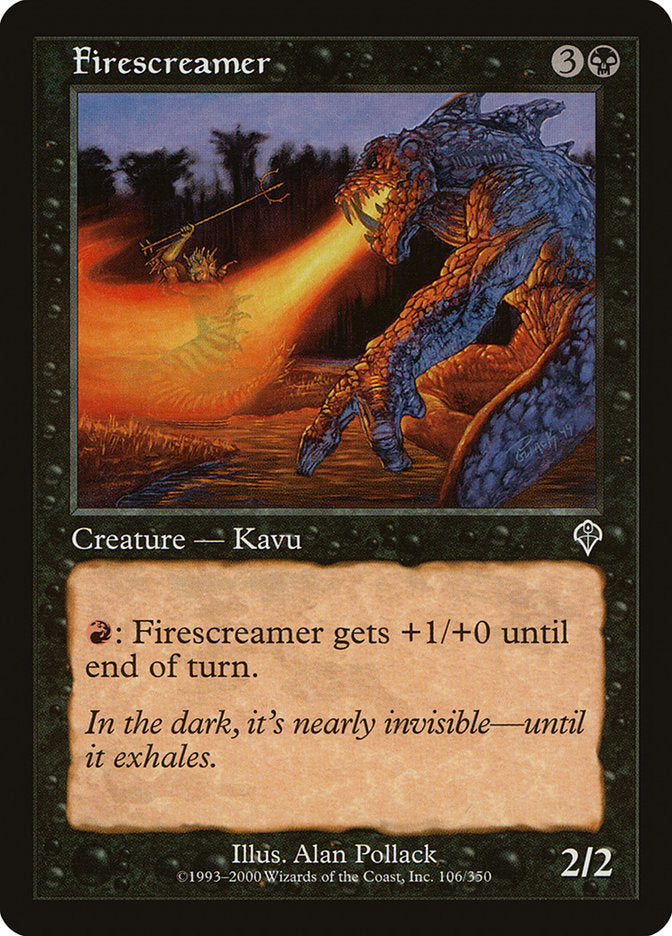 Firescreamer [Invasion] | Golgari Games