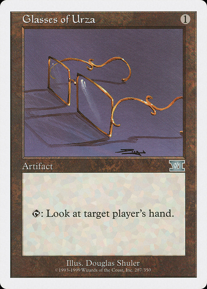 Glasses of Urza [Classic Sixth Edition] | Golgari Games