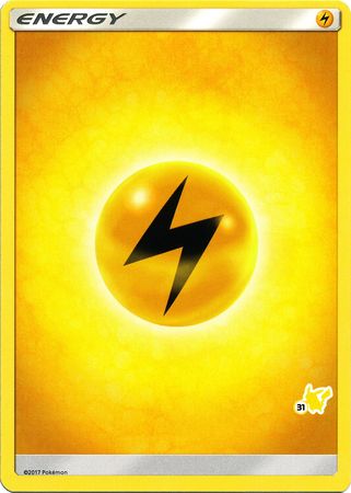 Lightning Energy (Pikachu Stamp #31) [Battle Academy 2020] | Local Legends