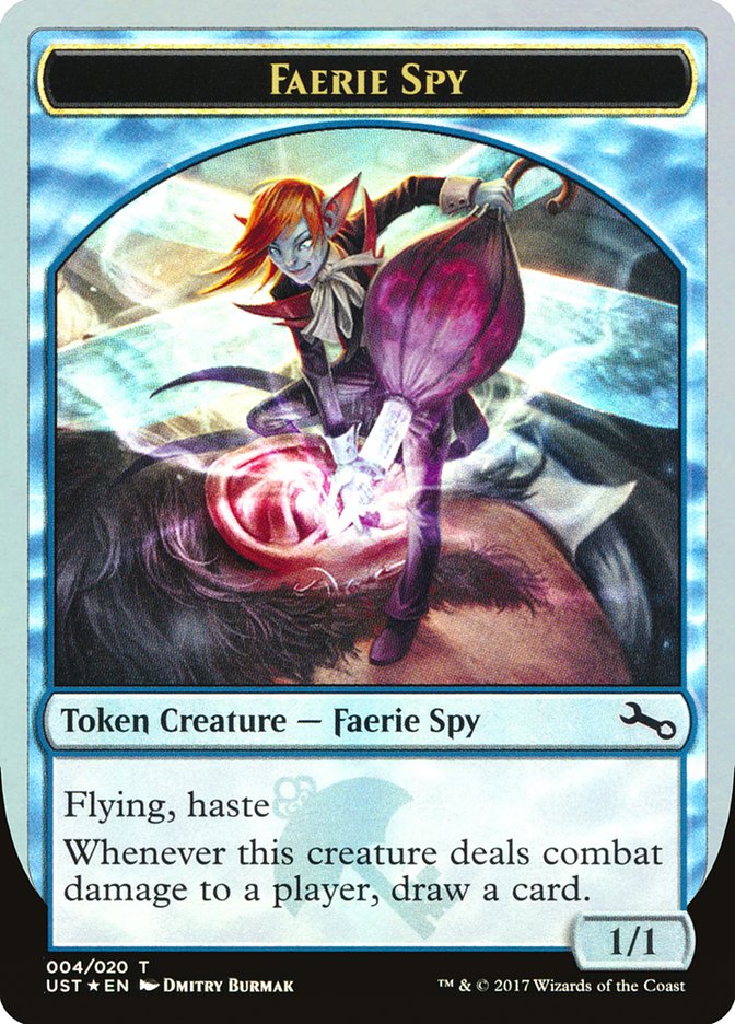 Faerie Spy Token [Unstable Tokens] | Local Legends