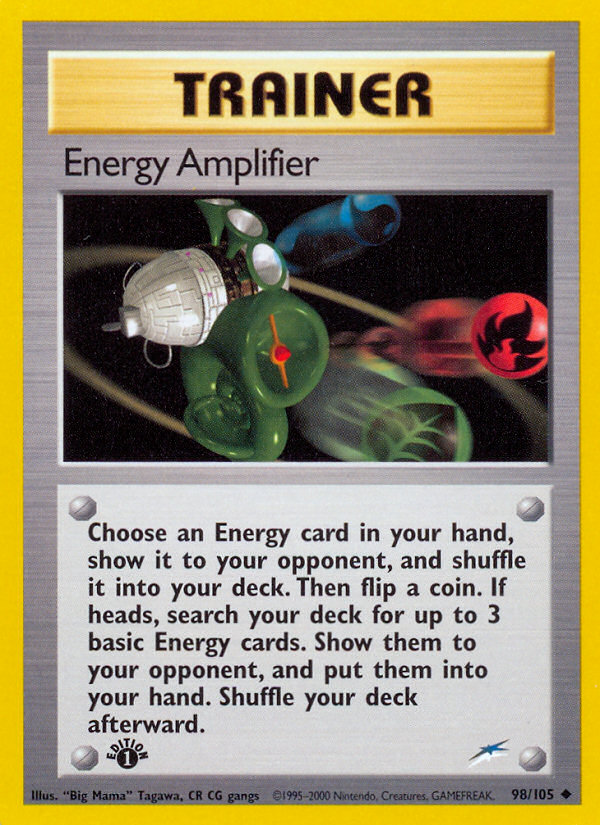 Energy Amplifier (98/105) [Neo Destiny 1st Edition] | Golgari Games