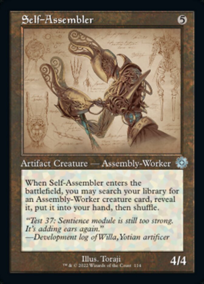 Self-Assembler (Retro Schematic) [The Brothers' War Retro Artifacts] | Golgari Games