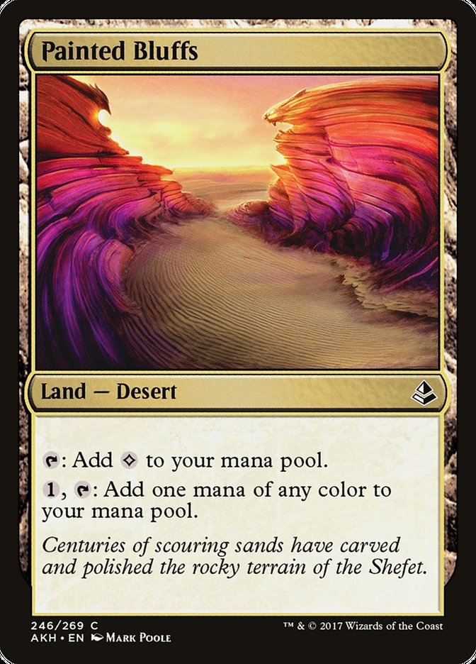 Painted Bluffs [Amonkhet] | Golgari Games