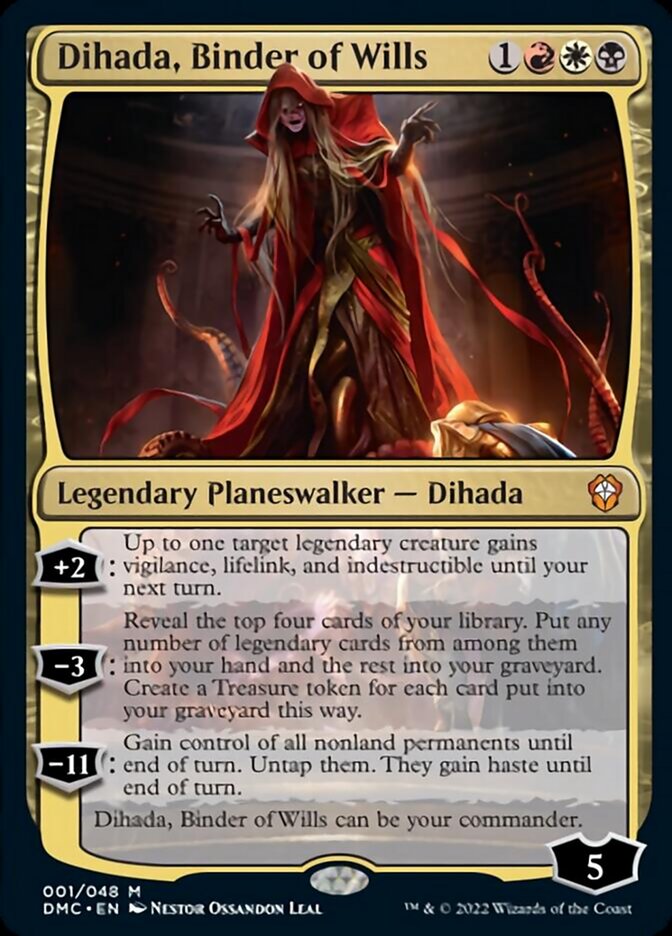 Dihada, Binder of Wills [Dominaria United Commander] | Golgari Games