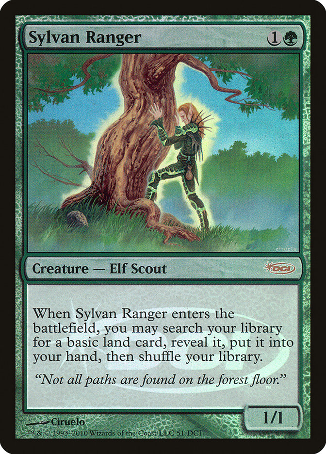 Sylvan Ranger [Wizards Play Network 2010] | Golgari Games