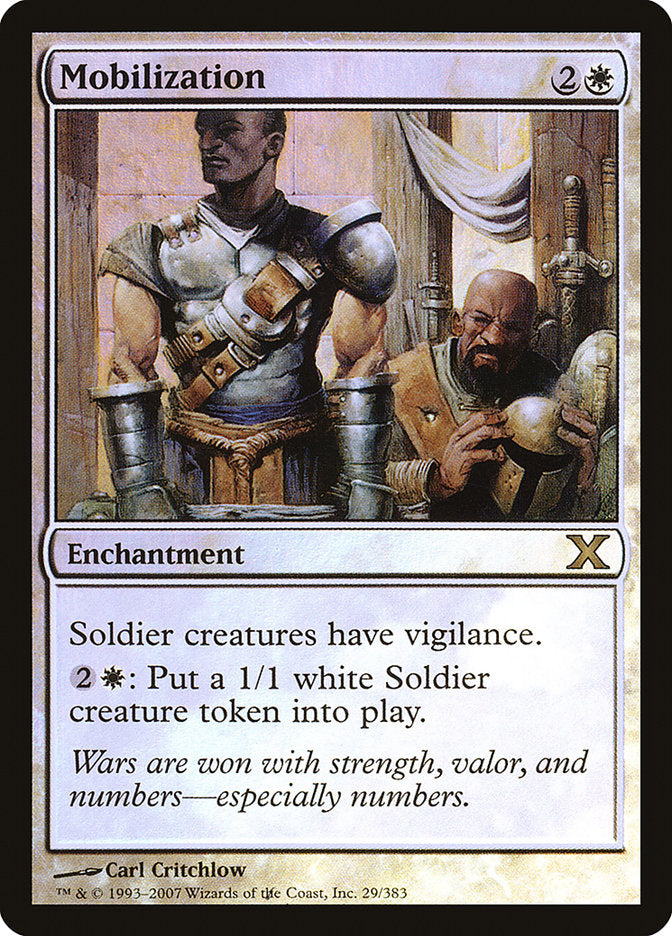 Mobilization (Premium Foil) [Tenth Edition] | Local Legends