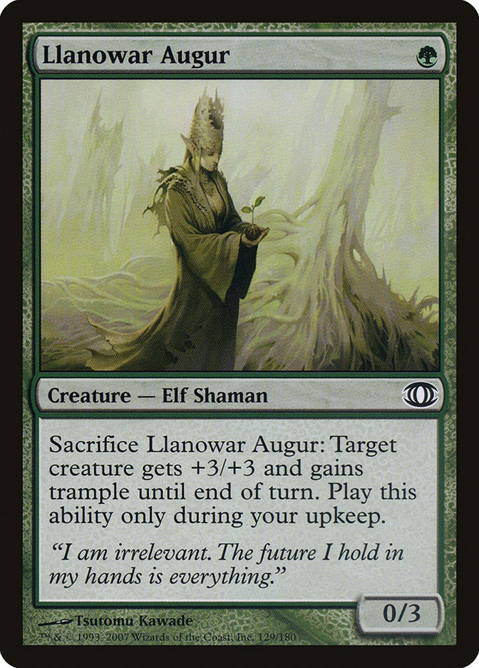 Llanowar Augur [Future Sight] | Local Legends