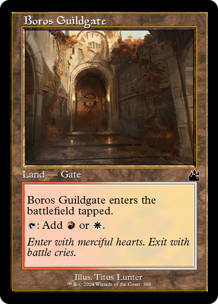 Boros Guildgate (Retro Frame) [Ravnica Remastered] | Golgari Games