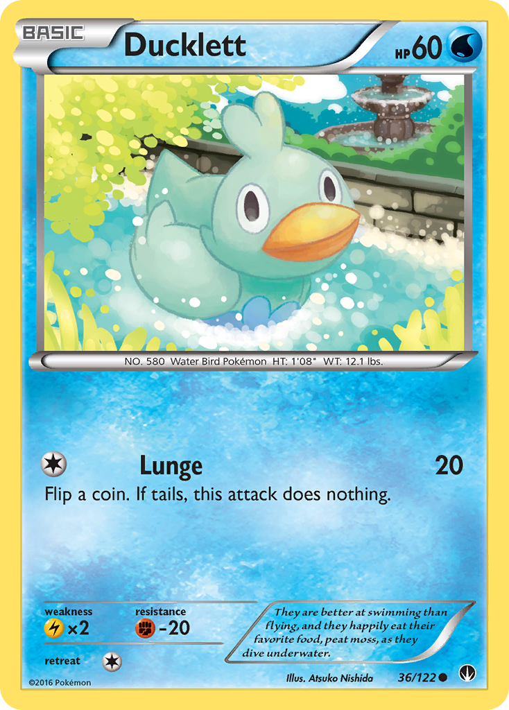 Ducklett (36/122) [XY: BREAKpoint] | Golgari Games