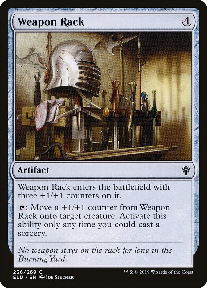 Weapon Rack [Throne of Eldraine] | Golgari Games