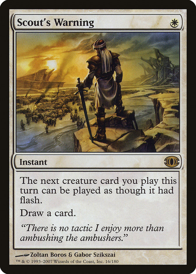 Scout's Warning [Future Sight] | Local Legends