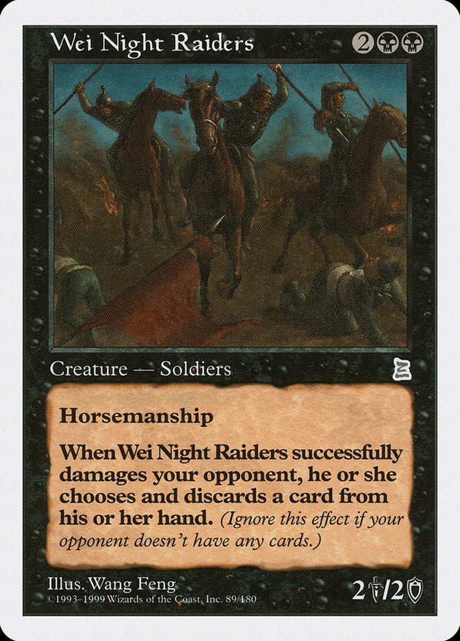 Wei Night Raiders [Portal Three Kingdoms] | Golgari Games