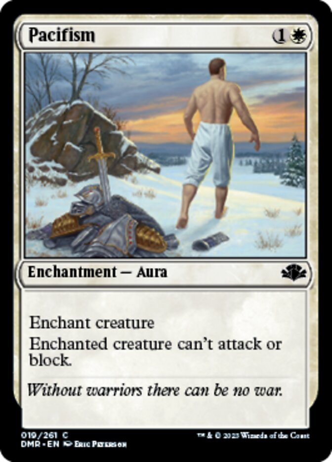 Pacifism [Dominaria Remastered] | Local Legends