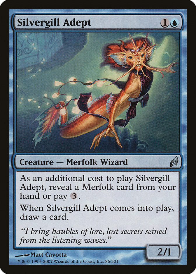 Silvergill Adept [Lorwyn] | Local Legends