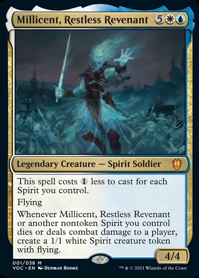 Millicent, Restless Revenant (Display Commander) [Innistrad: Crimson Vow Commander] | Golgari Games