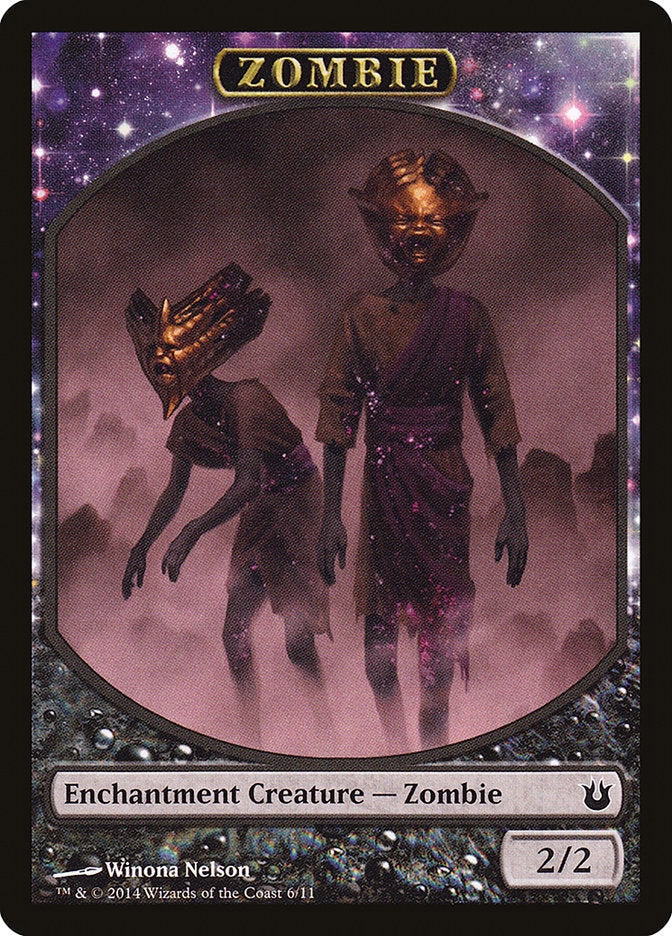 Zombie Token [Born of the Gods Tokens] | Golgari Games