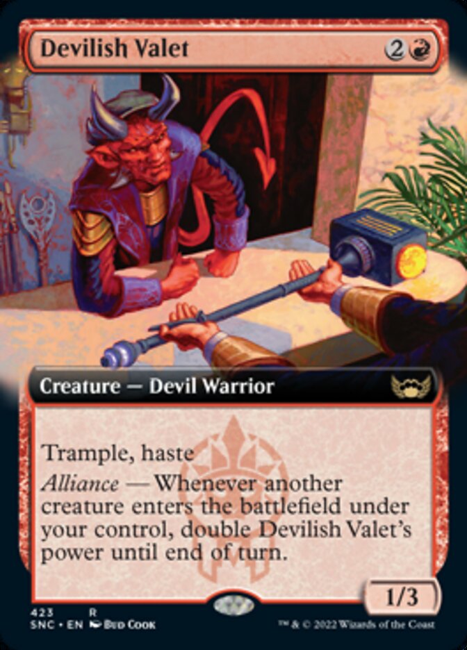 Devilish Valet (Extended Art) [Streets of New Capenna] | Local Legends
