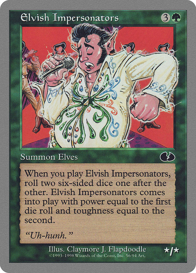 Elvish Impersonators [Unglued] | Golgari Games