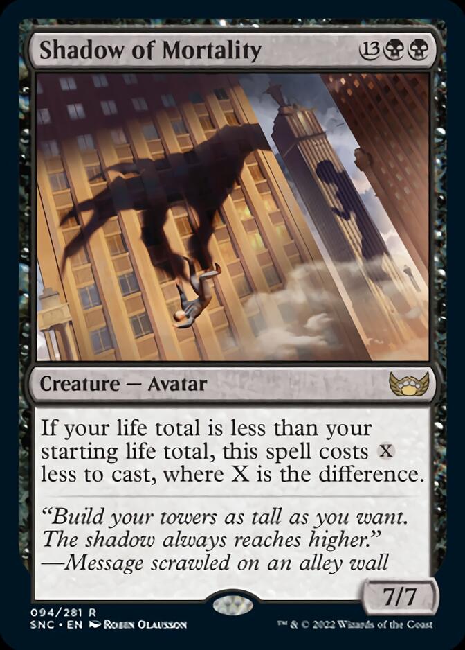 Shadow of Mortality [Streets of New Capenna] | Local Legends