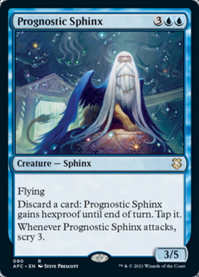 Prognostic Sphinx [Dungeons & Dragons: Adventures in the Forgotten Realms Commander] | Local Legends