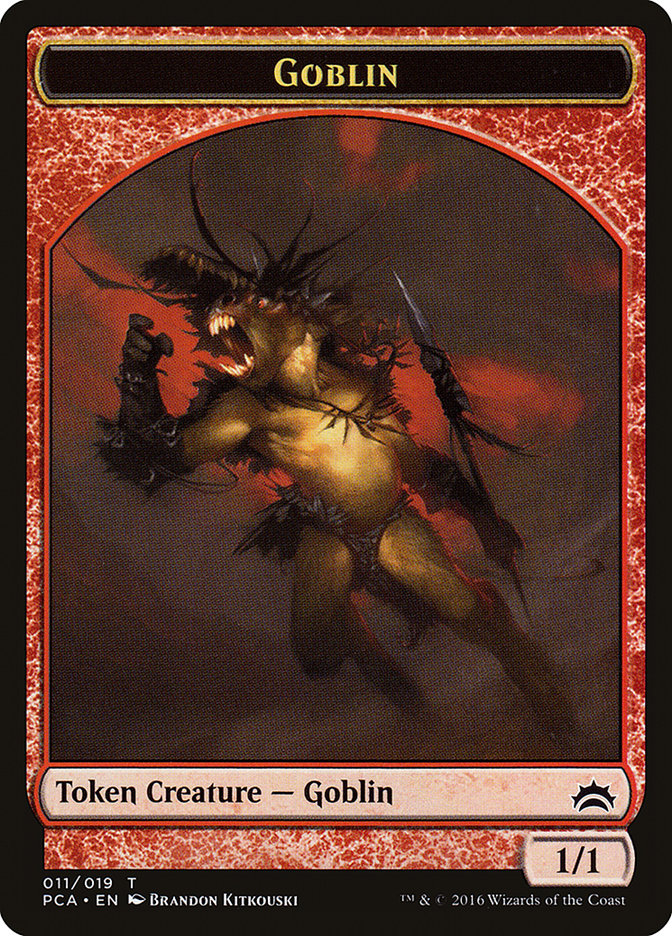 Goblin Token [Planechase Anthology Tokens] | Golgari Games