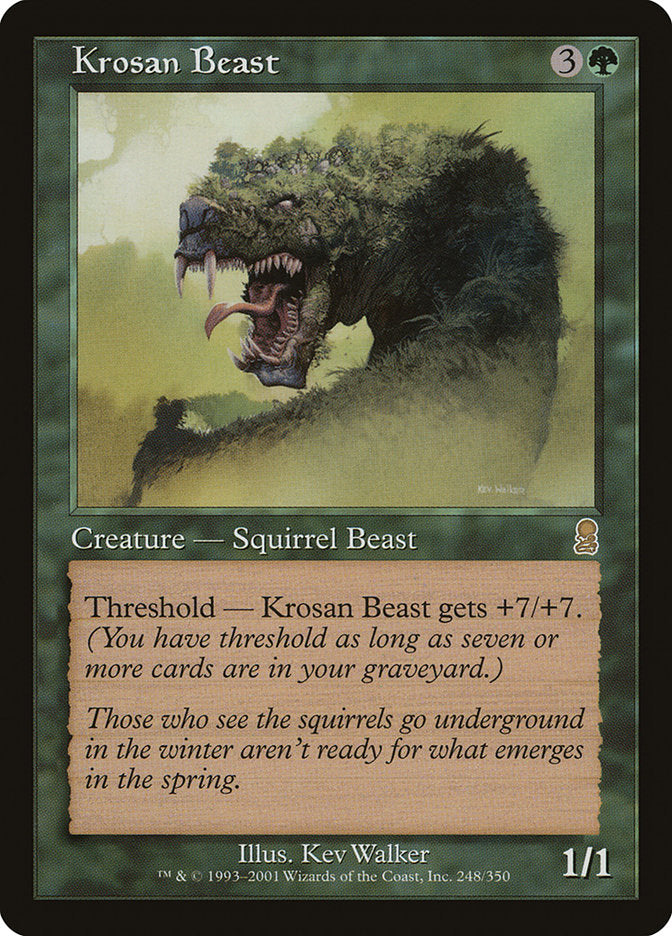 Krosan Beast [Odyssey] | Local Legends