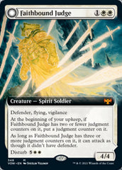 Faithbound Judge // Sinner's Judgment (Extended Art) [Innistrad: Crimson Vow] | Local Legends