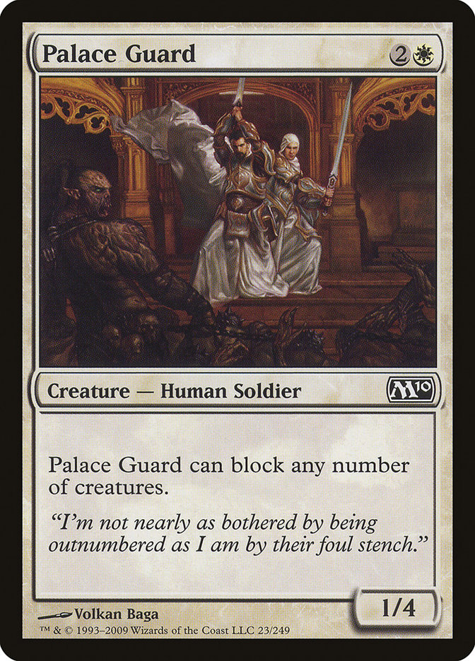 Palace Guard [Magic 2010] | Golgari Games