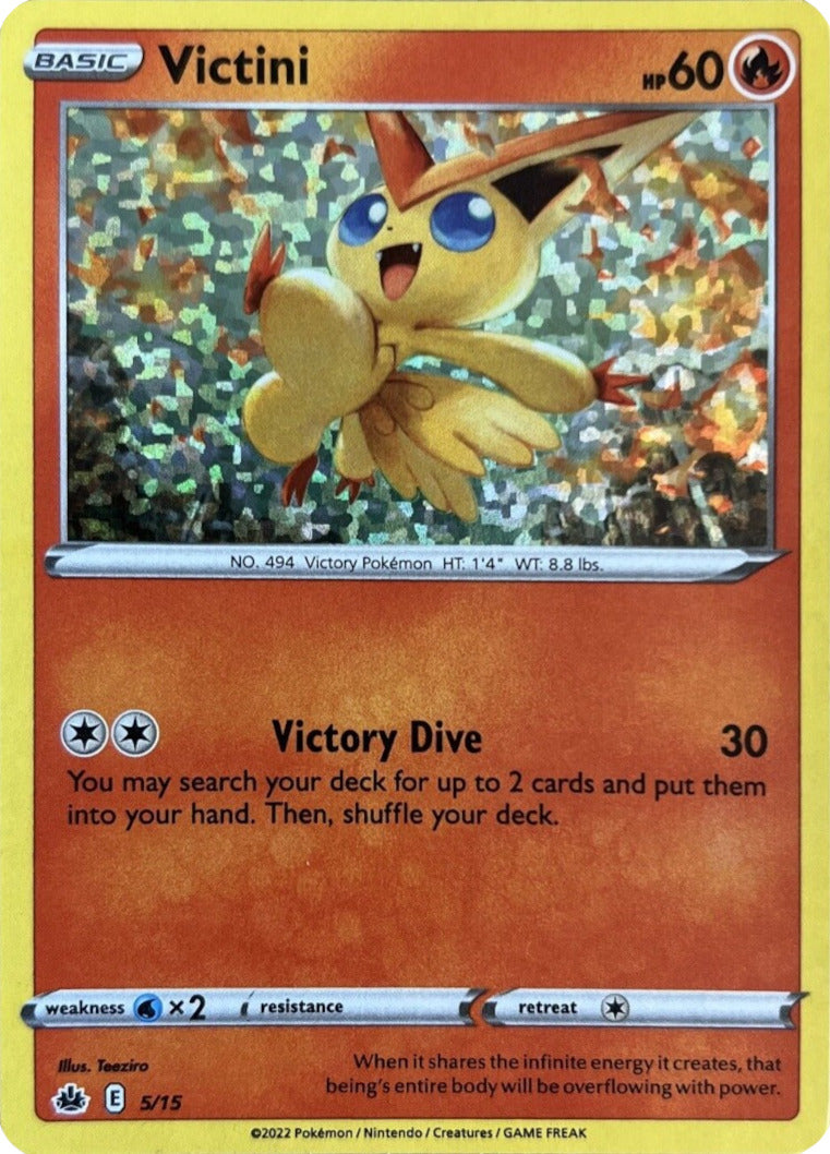 Victini (5/15) [McDonald's Promos: Match Battle] | Golgari Games