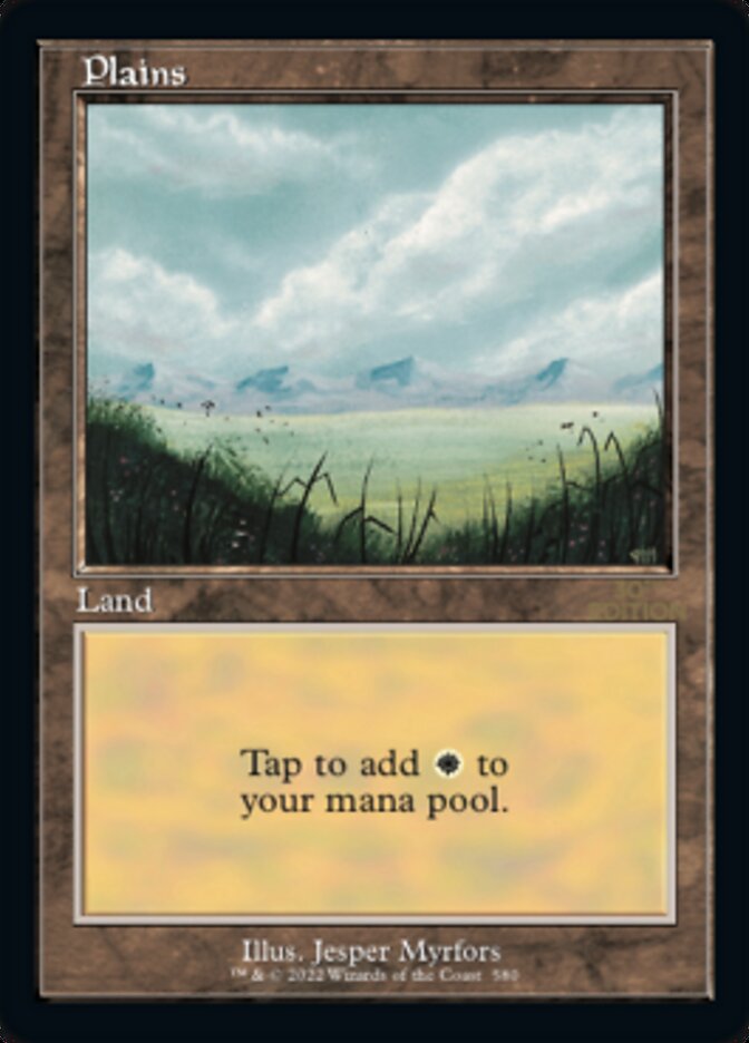 Plains (Retro) (580) [30th Anniversary Edition] | Local Legends
