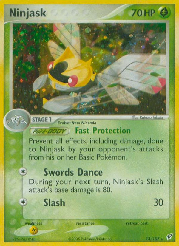 Ninjask (13/107) [EX: Deoxys] | Golgari Games