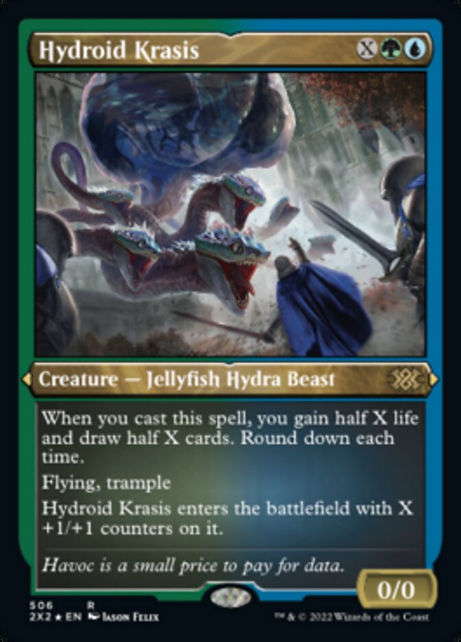 Hydroid Krasis (Foil Etched) [Double Masters 2022] | Golgari Games