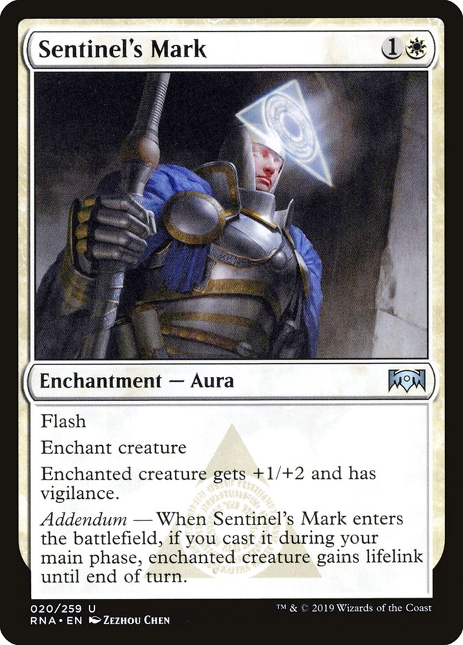 Sentinel's Mark [Ravnica Allegiance] | Golgari Games