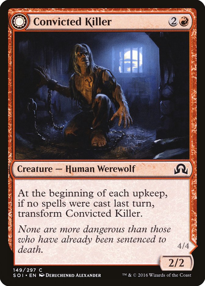 Convicted Killer // Branded Howler [Shadows over Innistrad] | Local Legends