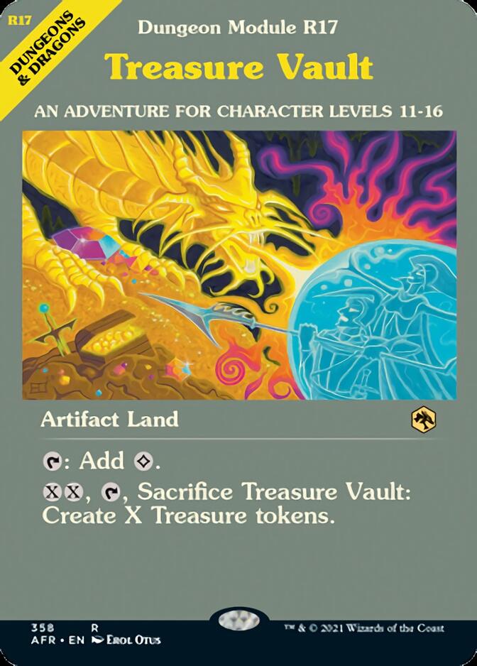 Treasure Vault (Dungeon Module) [Dungeons & Dragons: Adventures in the Forgotten Realms] | Golgari Games