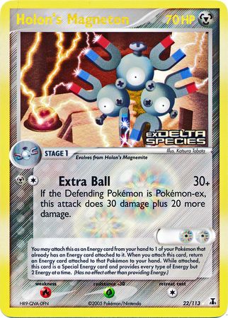 Holon's Magneton (22/113) (Stamped) [EX: Delta Species] | Golgari Games