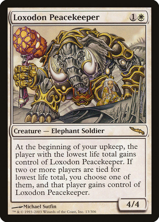 Loxodon Peacekeeper [Mirrodin] | Local Legends