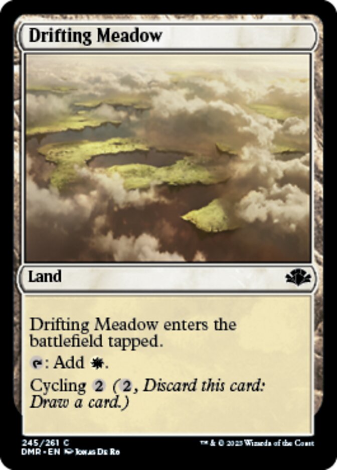 Drifting Meadow [Dominaria Remastered] | Golgari Games