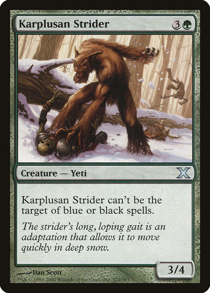 Karplusan Strider [Tenth Edition] | Golgari Games