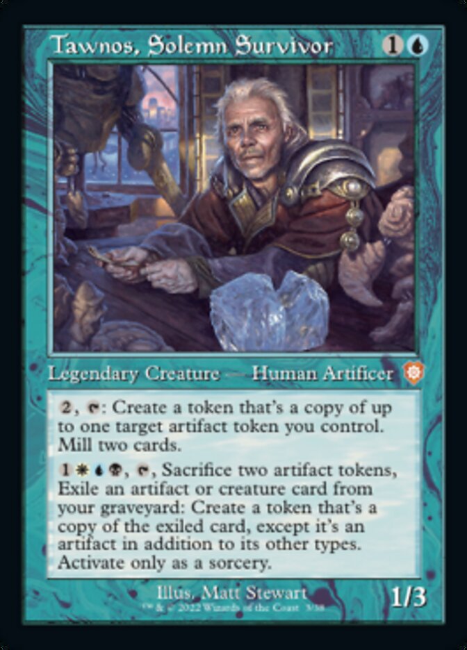 Tawnos, Solemn Survivor (Retro) [The Brothers' War Commander] | Local Legends