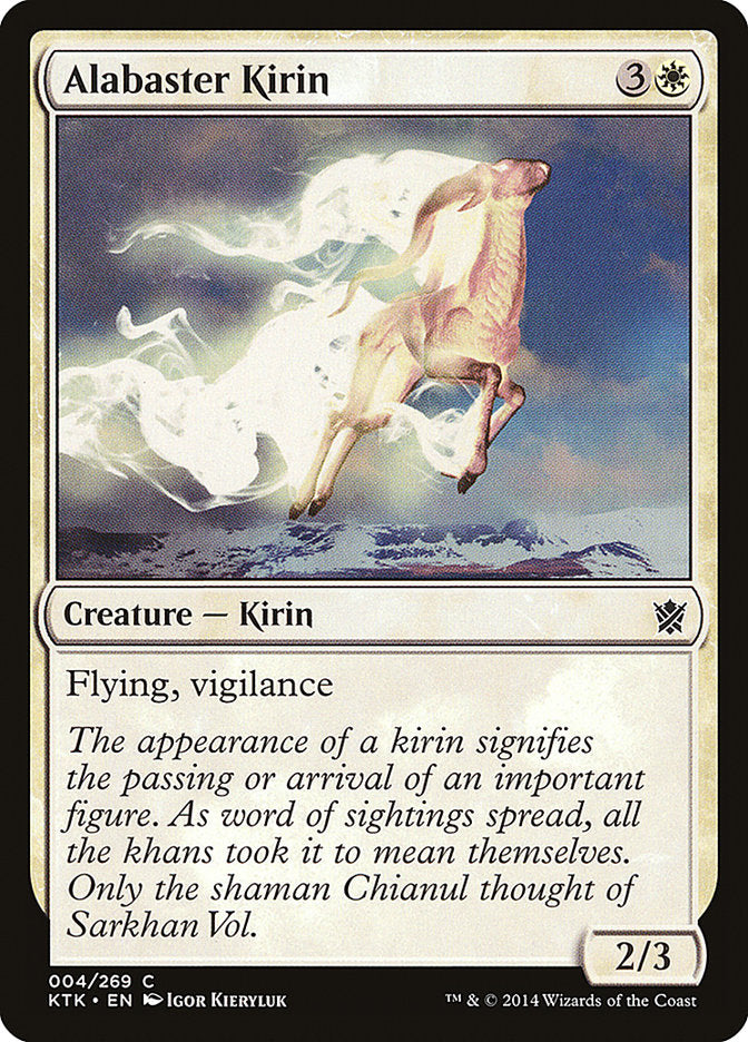 Alabaster Kirin [Khans of Tarkir] | Local Legends