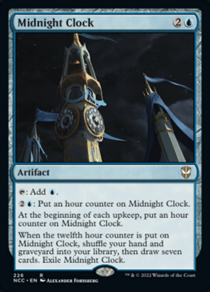 Midnight Clock [Streets of New Capenna Commander] | Local Legends