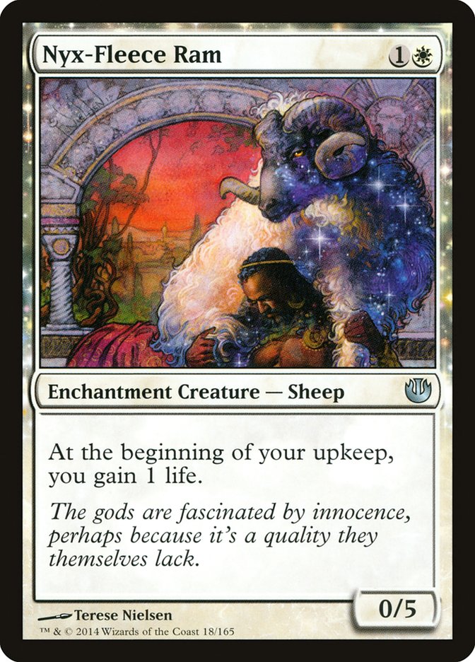 Nyx-Fleece Ram [Journey into Nyx] | Golgari Games