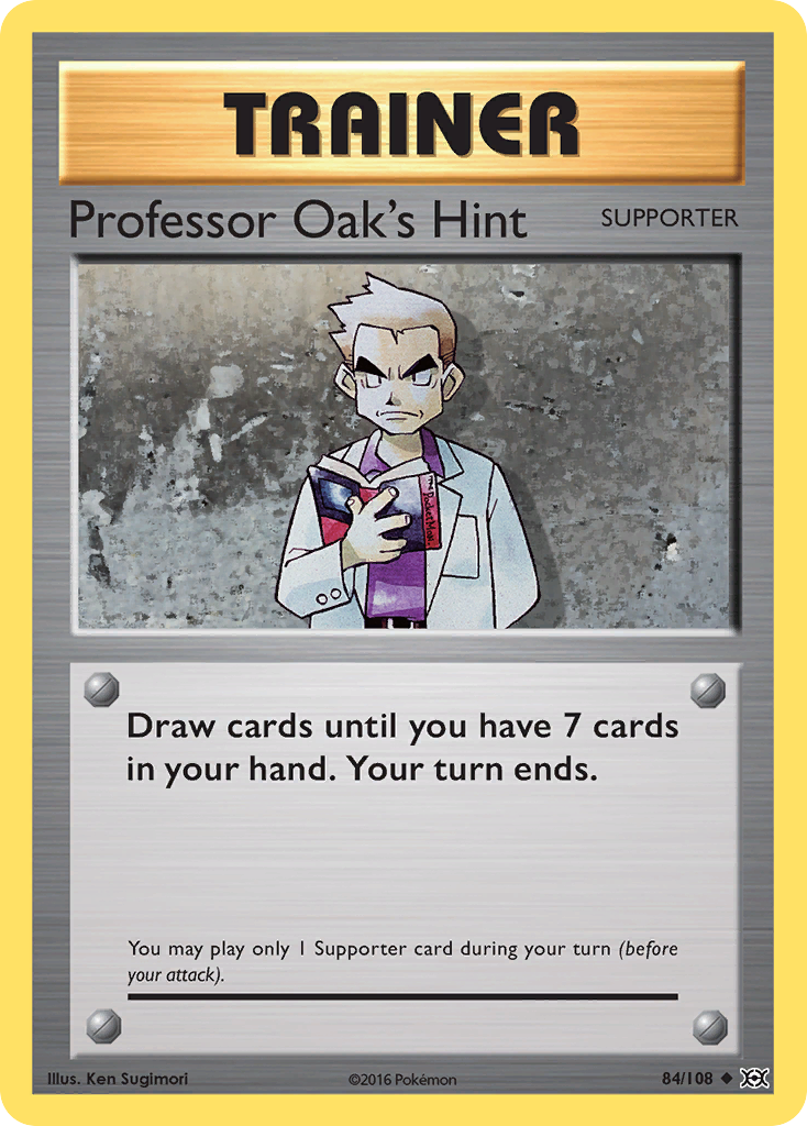 Professor Oak's Hint (84/108) [XY: Evolutions] | Golgari Games