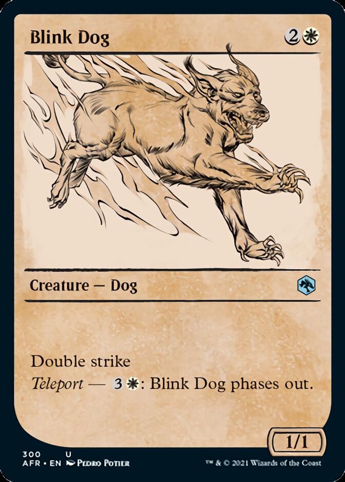 Blink Dog (Showcase) [Dungeons & Dragons: Adventures in the Forgotten Realms] | Golgari Games